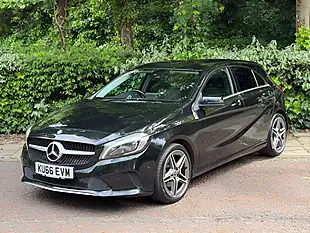 Used 2016 Mercedes-Benz a Class Sport (premium) Black - Interior and Exterior details 10