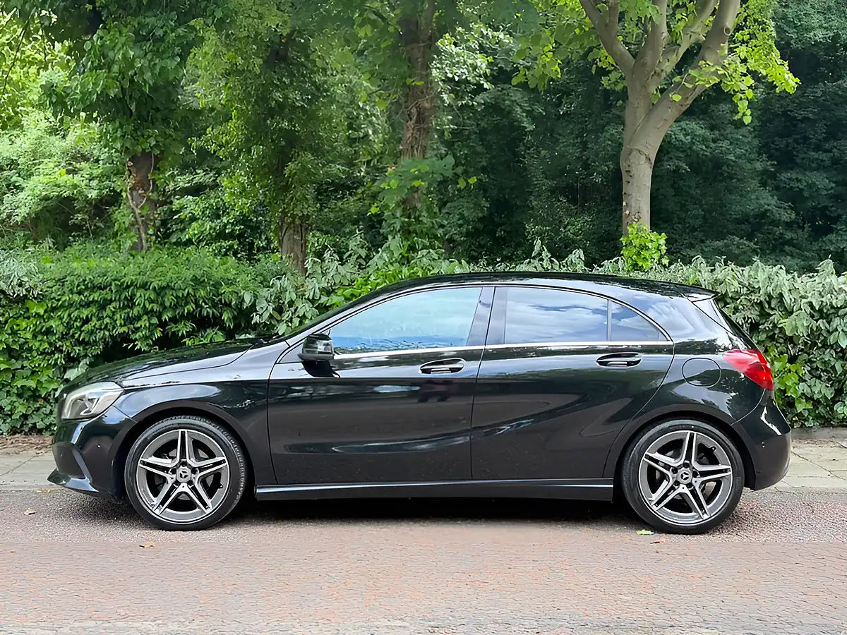 Used 2016 Mercedes-Benz a Class Sport (premium) Black - Interior and Exterior details 11
