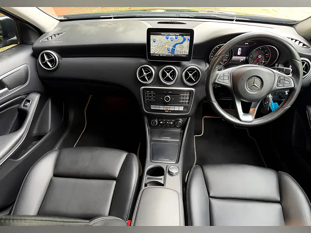 Used 2016 Mercedes-Benz a Class Sport (premium) Black - Interior and Exterior details 12