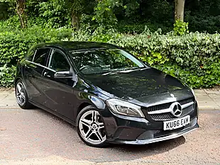 Used 2016 Mercedes-Benz a Class Sport (premium) Black - Interior and Exterior details 3