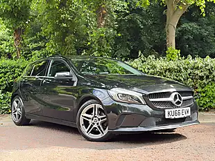 Used 2016 Mercedes-Benz a Class Sport (premium) Black - Interior and Exterior details 4