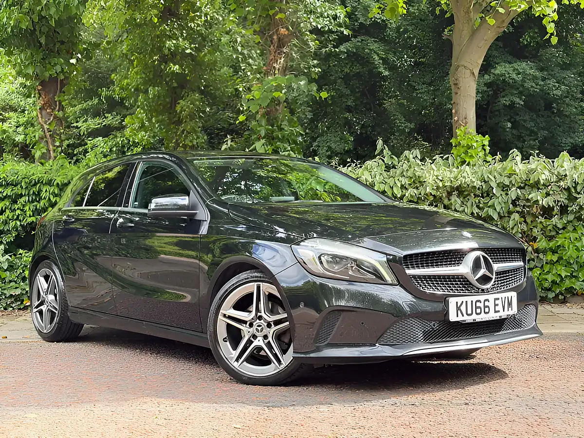 Used 2016 Mercedes-Benz a Class Sport (premium) Black - Interior and Exterior details 4