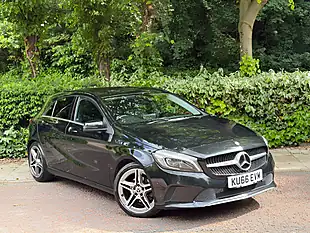 Used 2016 Mercedes-Benz a Class Sport (premium) Black - Interior and Exterior details 5