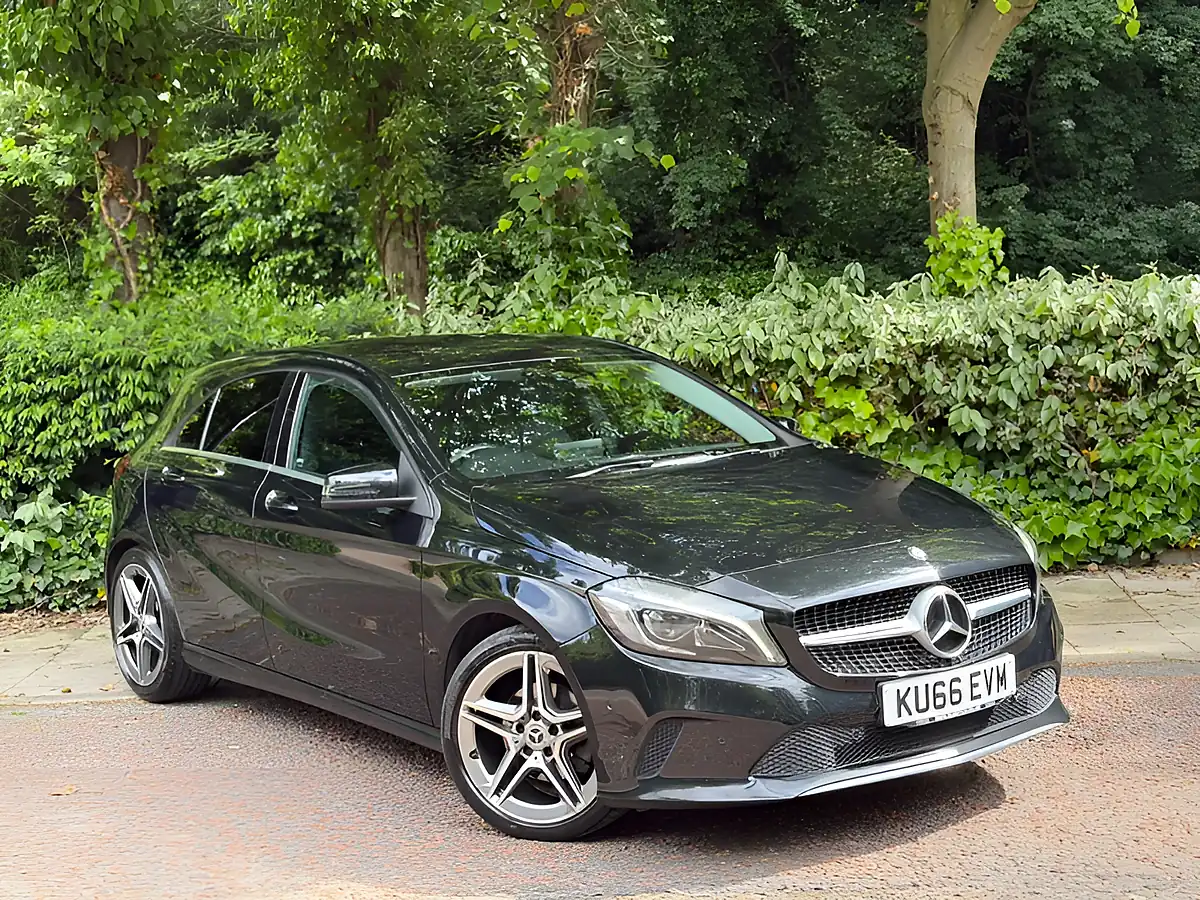 Used 2016 Mercedes-Benz a Class Sport (premium) Black - Interior and Exterior details 5