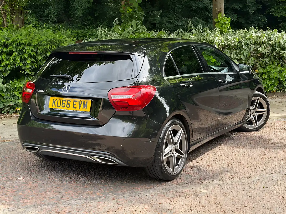 Used 2016 Mercedes-Benz a Class Sport (premium) Black - Interior and Exterior details 7
