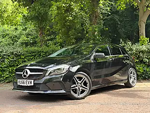Used 2016 Mercedes-Benz a Class Sport (premium) Black - Interior and Exterior details 8