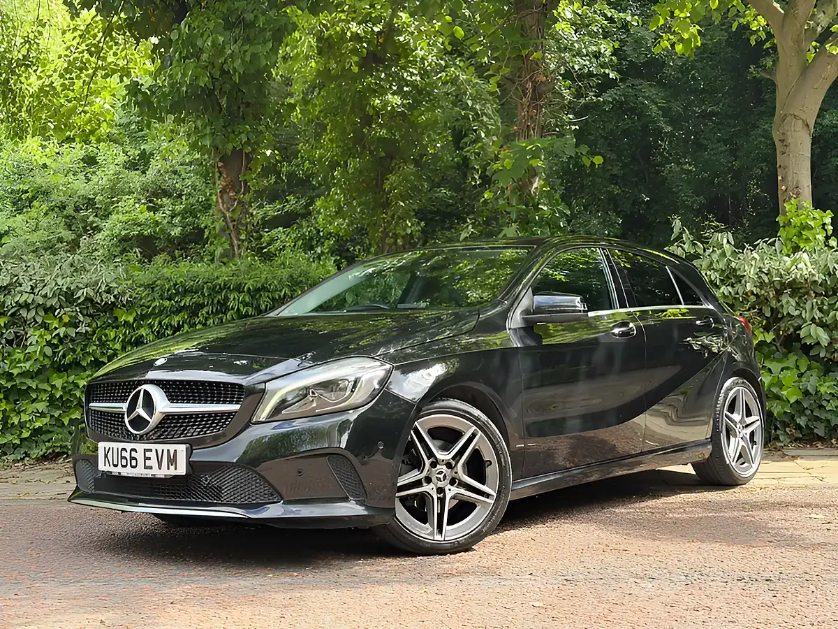 Used 2016 Mercedes-Benz a Class Sport (premium) Black - Interior and Exterior details 8