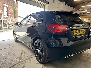 Used 2016 Mercedes-Benz a Class Sport Premium Black - Interior and Exterior details 4