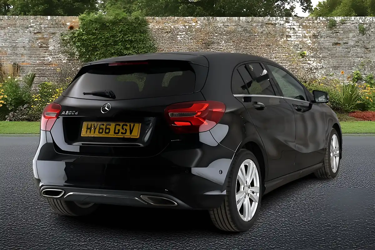Used 2016 Mercedes-Benz a Class Sport (premium) Black - Interior and Exterior details 4