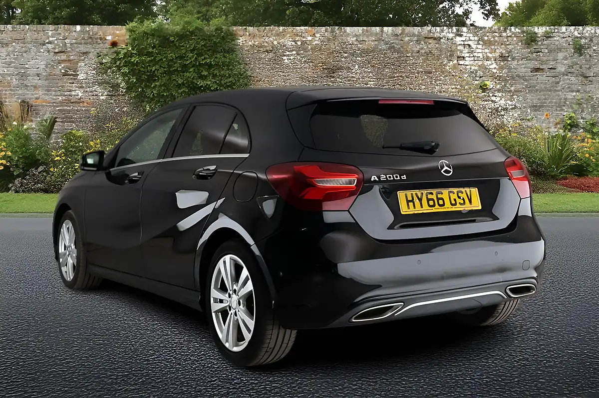 Used 2016 Mercedes-Benz a Class Sport (premium) Black - Interior and Exterior details 6