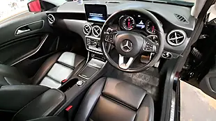 Used 2016 Mercedes-Benz a Class Sport (premium) Black - Interior and Exterior details 8