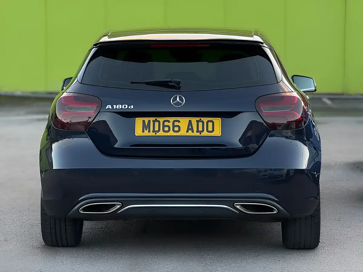 Used 2016 Mercedes-Benz a Class Sport (premium Plus) Blue - Interior and Exterior details 10