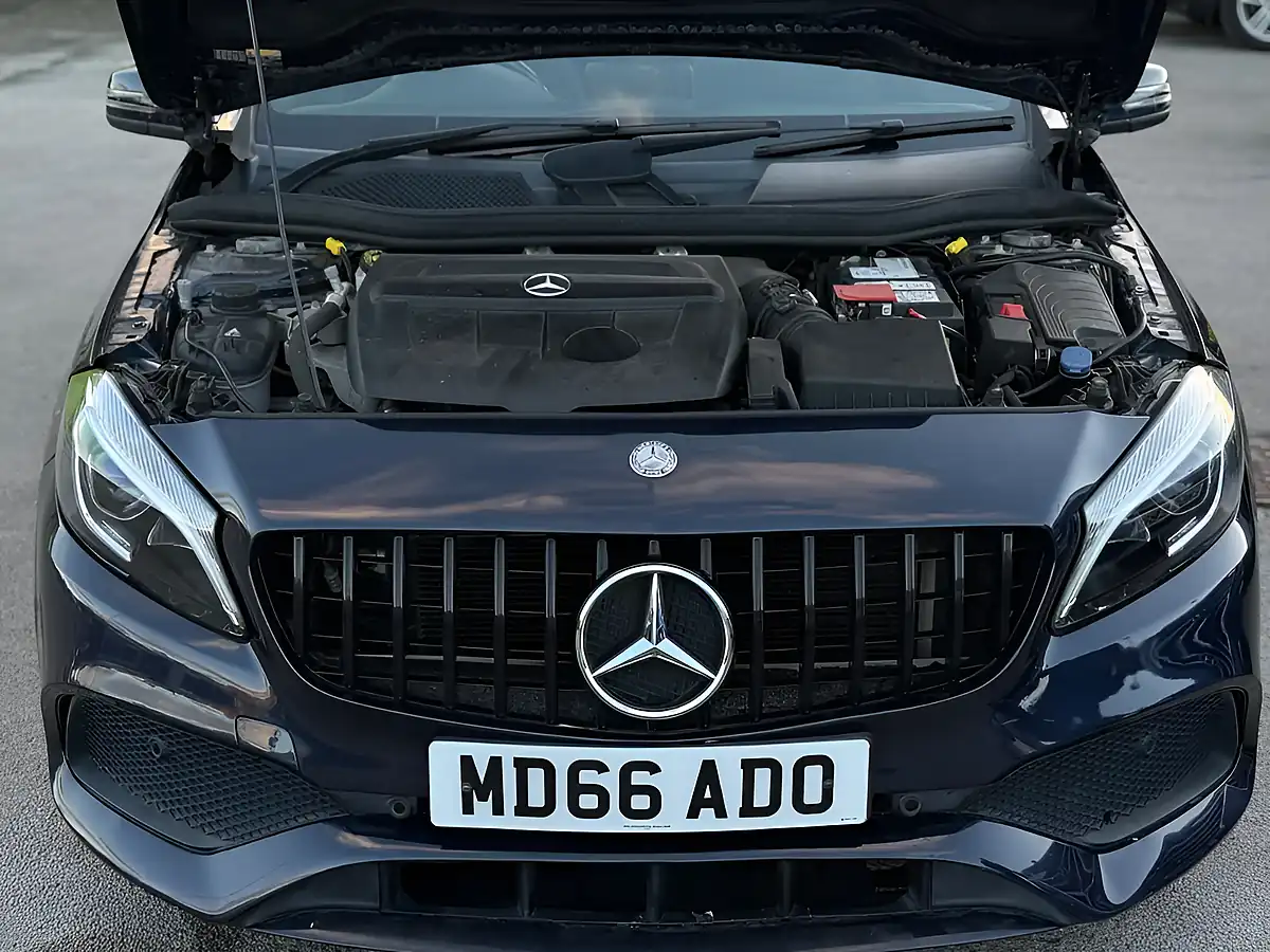 Used 2016 Mercedes-Benz a Class Sport (premium Plus) Blue - Interior and Exterior details 11