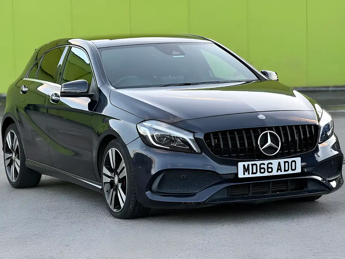 Used 2016 Mercedes-Benz a Class Sport (premium Plus) Blue - Interior and Exterior details 4