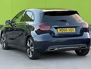 Used 2016 Mercedes-Benz a Class Sport (premium Plus) Blue - Interior and Exterior details 8