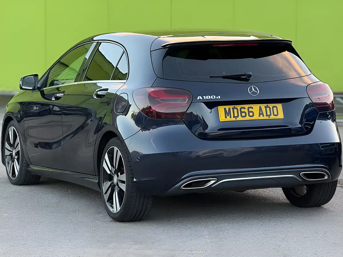 Used 2016 Mercedes-Benz a Class Sport (premium Plus) Blue - Interior and Exterior details 8