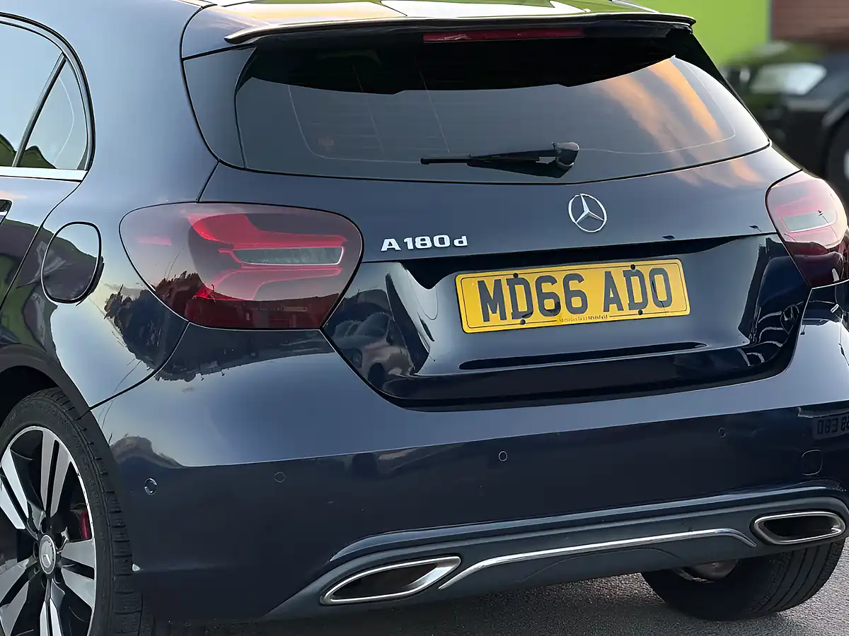 Used 2016 Mercedes-Benz a Class Sport (premium Plus) Blue - Interior and Exterior details 9