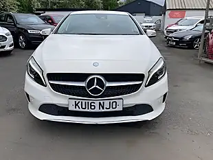 Used 2016 Mercedes-Benz a Class Sport (premium) White - Interior and Exterior details 11