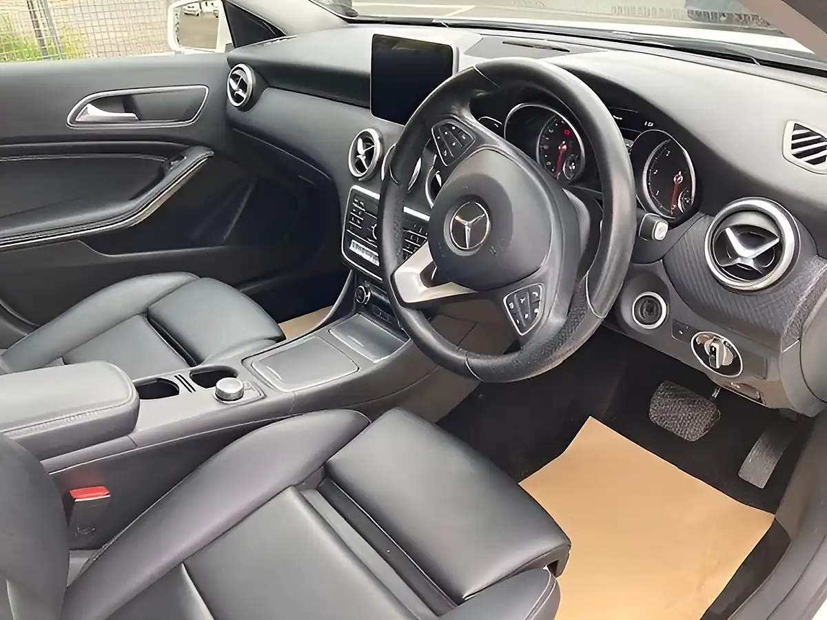 Used 2016 Mercedes-Benz a Class Sport (premium) White - Interior and Exterior details 2