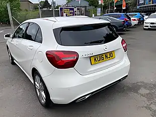Used 2016 Mercedes-Benz a Class Sport (premium) White - Interior and Exterior details 7