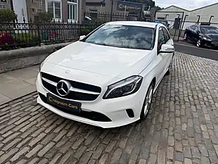 Used 2016 Mercedes-Benz a Class Sport (premium) White - Interior and Exterior details 10