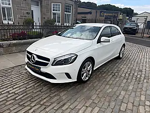 Used 2016 Mercedes-Benz a Class Sport (premium) White - Interior and Exterior details 3
