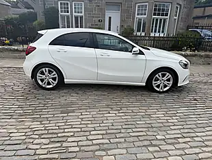 Used 2016 Mercedes-Benz a Class Sport (premium) White - Interior and Exterior details 4
