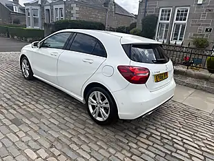 Used 2016 Mercedes-Benz a Class Sport (premium) White - Interior and Exterior details 5