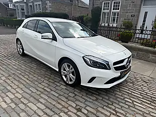 Used 2016 Mercedes-Benz a Class Sport (premium) White - Interior and Exterior details 6
