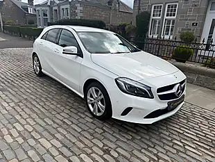 Used 2016 Mercedes-Benz a Class Sport (premium) White - Interior and Exterior details 7