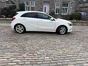 Used 2016 Mercedes-Benz a Class Sport (premium) White - Interior and Exterior details 9