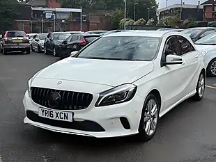 Used 2016 Mercedes-Benz a Class Sport Premium White - Interior and Exterior details 4