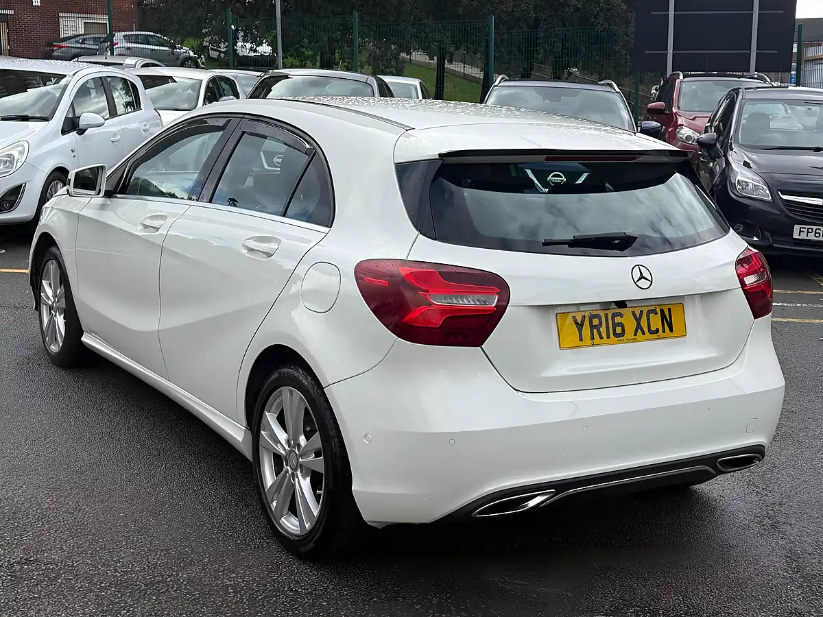 Used 2016 Mercedes-Benz a Class Sport Premium White - Interior and Exterior details 5