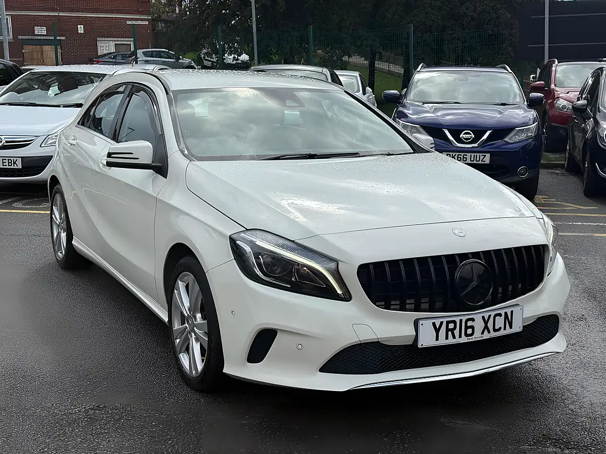 Used 2016 Mercedes-Benz a Class Sport Premium White - Interior and Exterior details 6