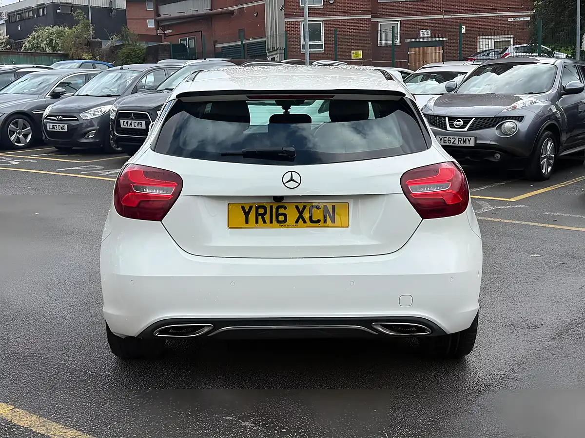 Used 2016 Mercedes-Benz a Class Sport Premium White - Interior and Exterior details 8