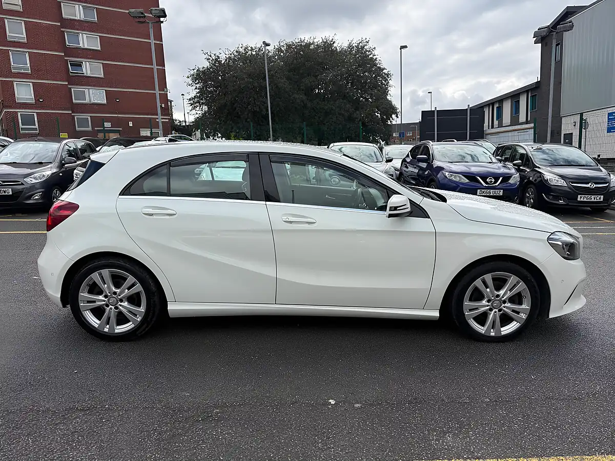 Used 2016 Mercedes-Benz a Class Sport Premium White - Interior and Exterior details 9