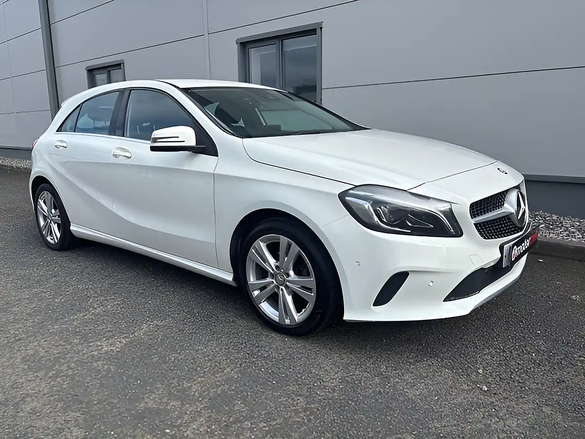 Used 2016 Mercedes-Benz a Class Sport (premium) White - Front View