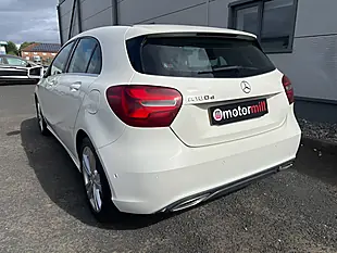 Used 2016 Mercedes-Benz a Class Sport (premium) White - Interior and Exterior details 10