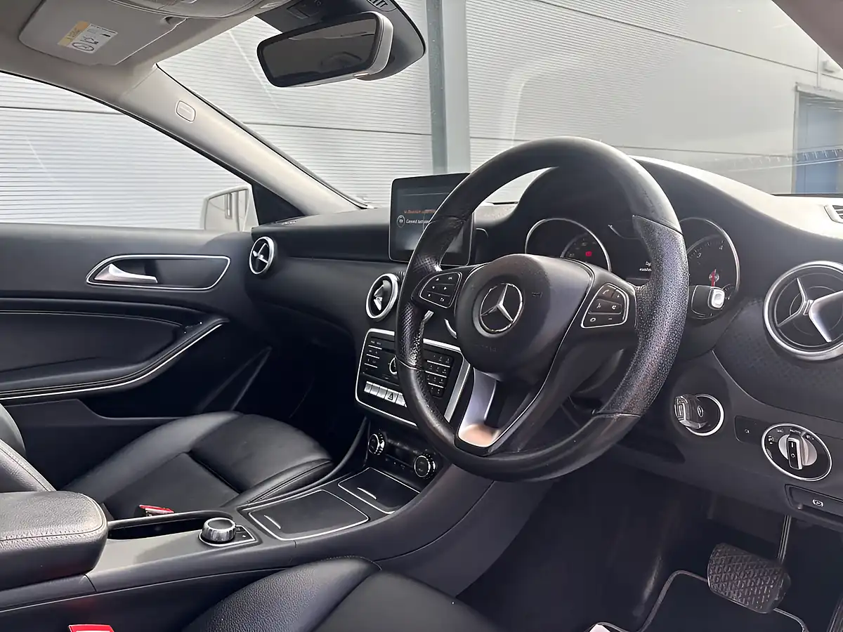 Used 2016 Mercedes-Benz a Class Sport (premium) White - Interior and Exterior details 18