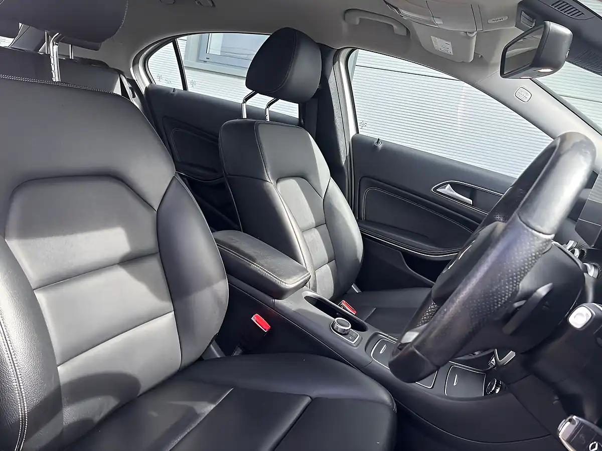 Used 2016 Mercedes-Benz a Class Sport (premium) White - Interior and Exterior details 19