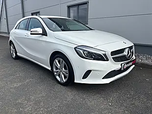 Used 2016 Mercedes-Benz a Class Sport (premium) White - Interior and Exterior details 2