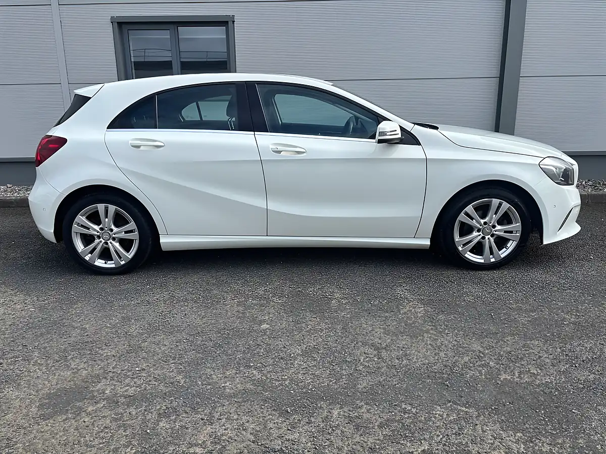 Used 2016 Mercedes-Benz a Class Sport (premium) White - Interior and Exterior details 4
