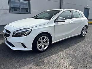 Used 2016 Mercedes-Benz a Class Sport (premium) White - Interior and Exterior details 6