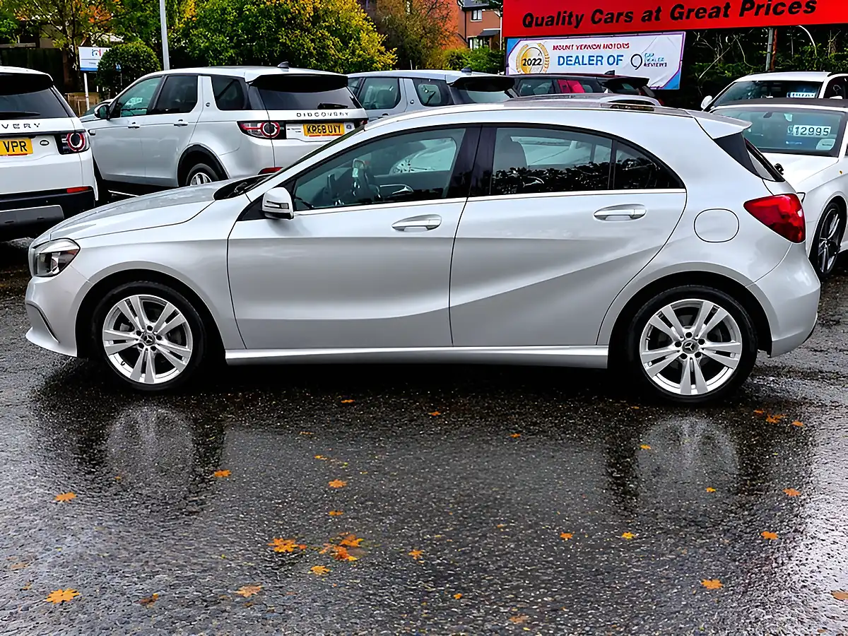Used 2016 Mercedes-Benz a Class Sport Silver - Interior and Exterior details 6
