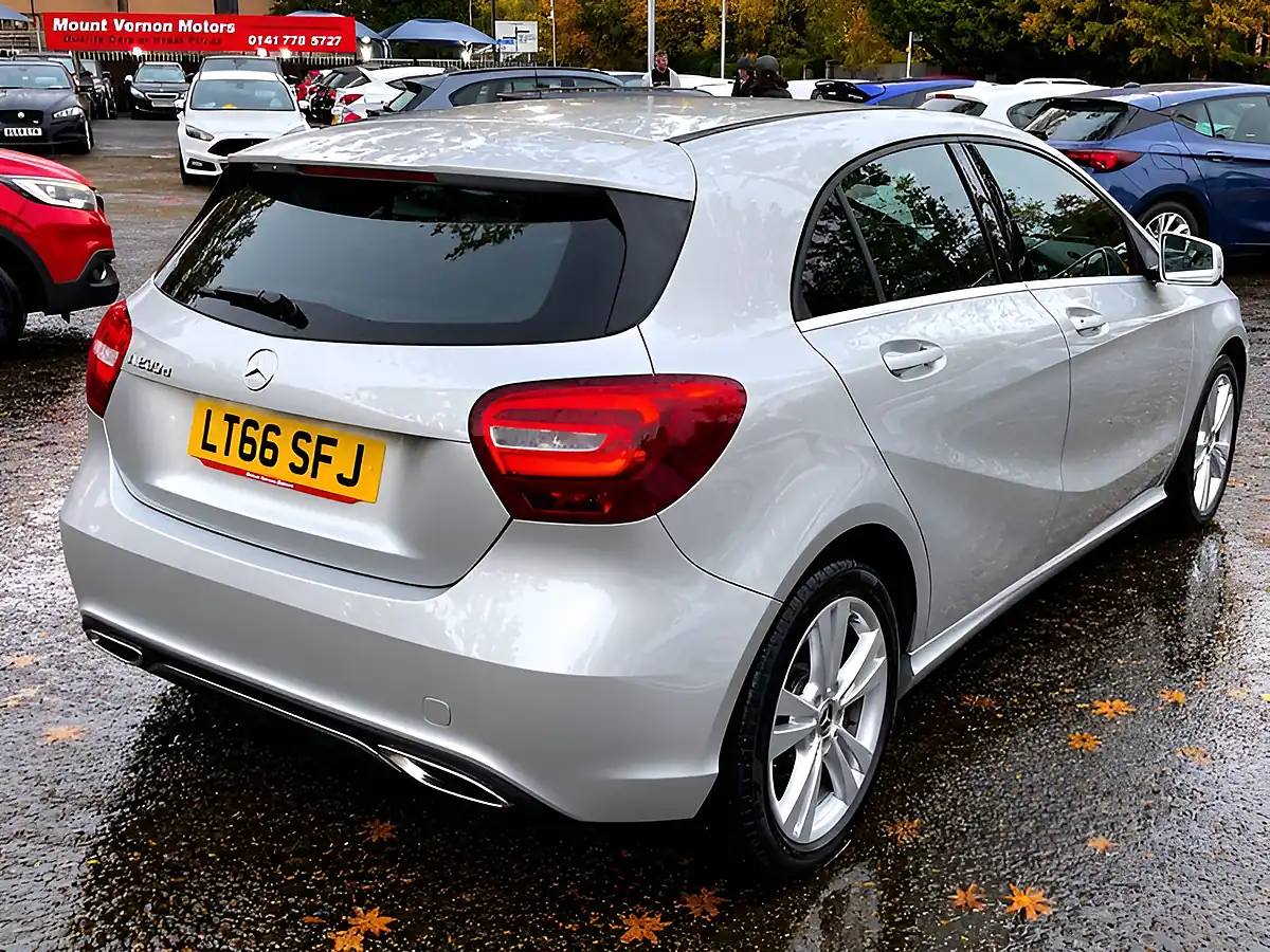 Used 2016 Mercedes-Benz a Class Sport Silver - Interior and Exterior details 9