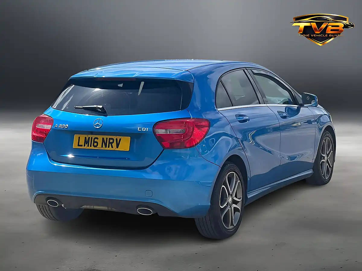 Used 2016 Mercedes-Benz a Class Sport South Seas Blue - Interior and Exterior details 3