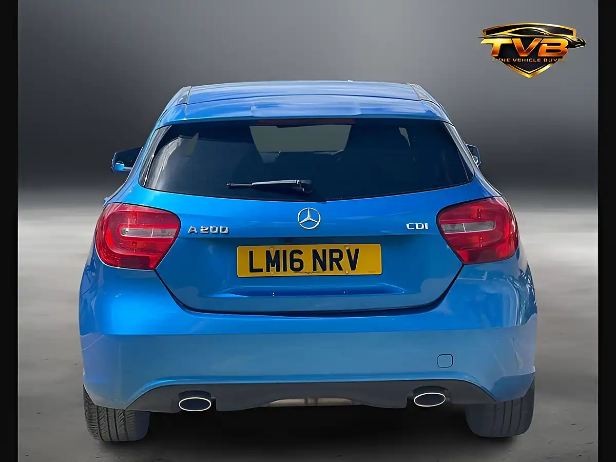 Used 2016 Mercedes-Benz a Class Sport South Seas Blue - Interior and Exterior details 4