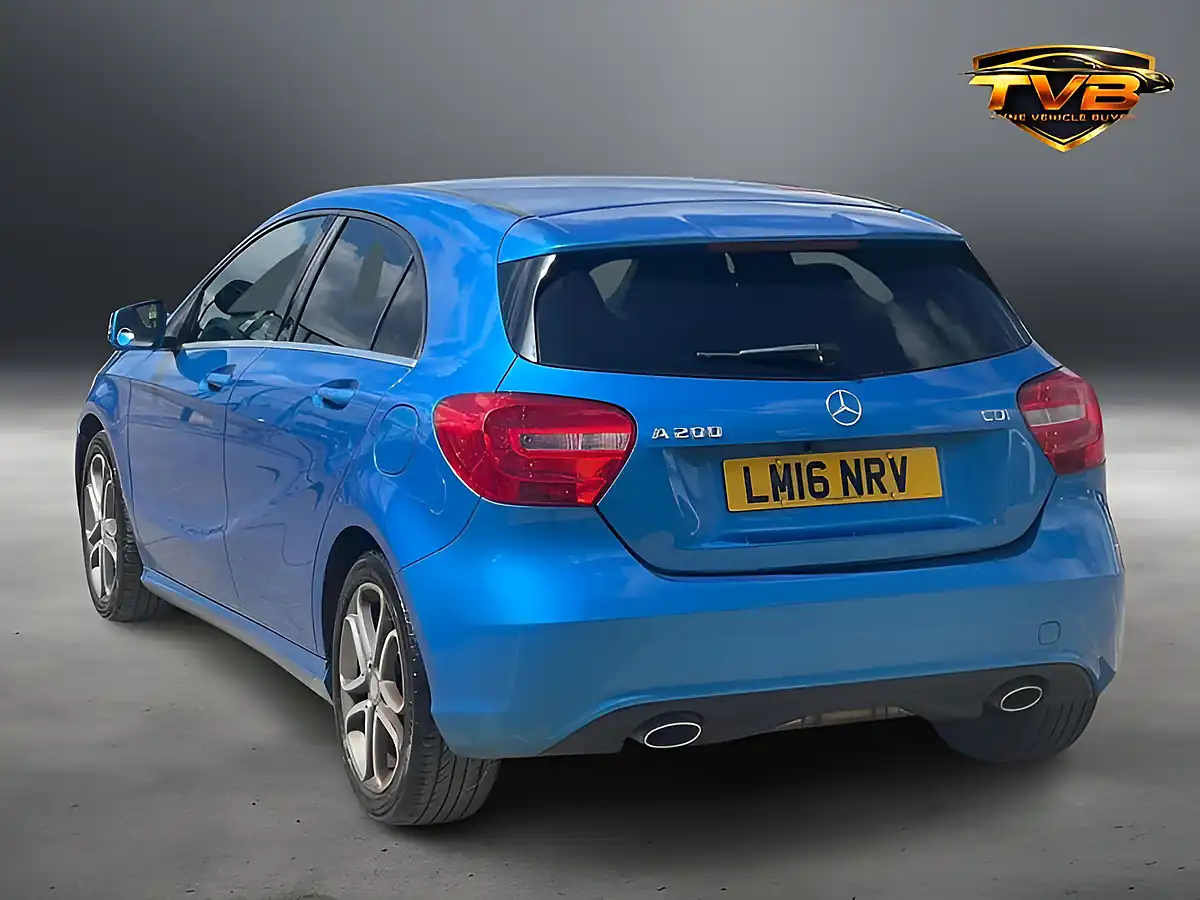 Used 2016 Mercedes-Benz a Class Sport South Seas Blue - Interior and Exterior details 6