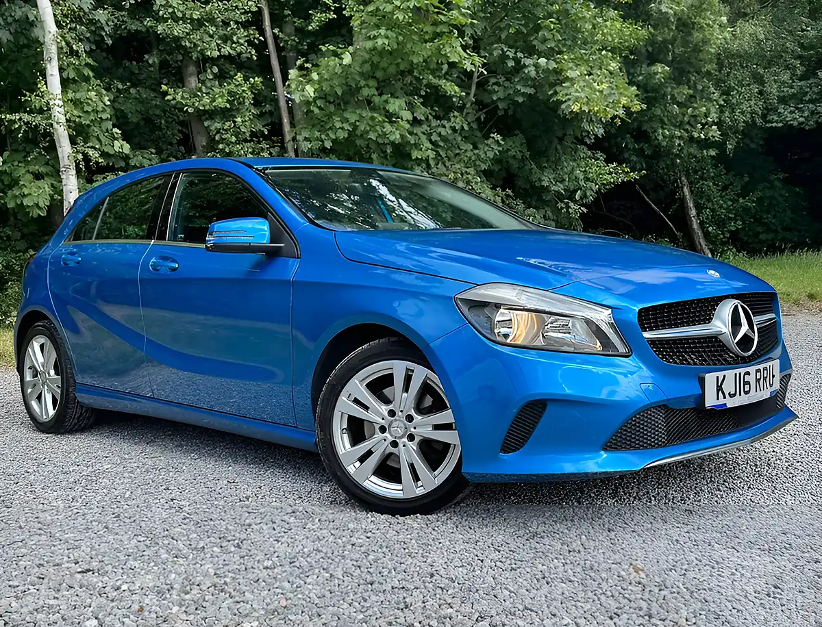Used 2016 Mercedes-Benz a Class Sport South Seas Blue - Front View
