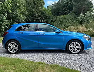 Used 2016 Mercedes-Benz a Class Sport South Seas Blue - Interior and Exterior details 2